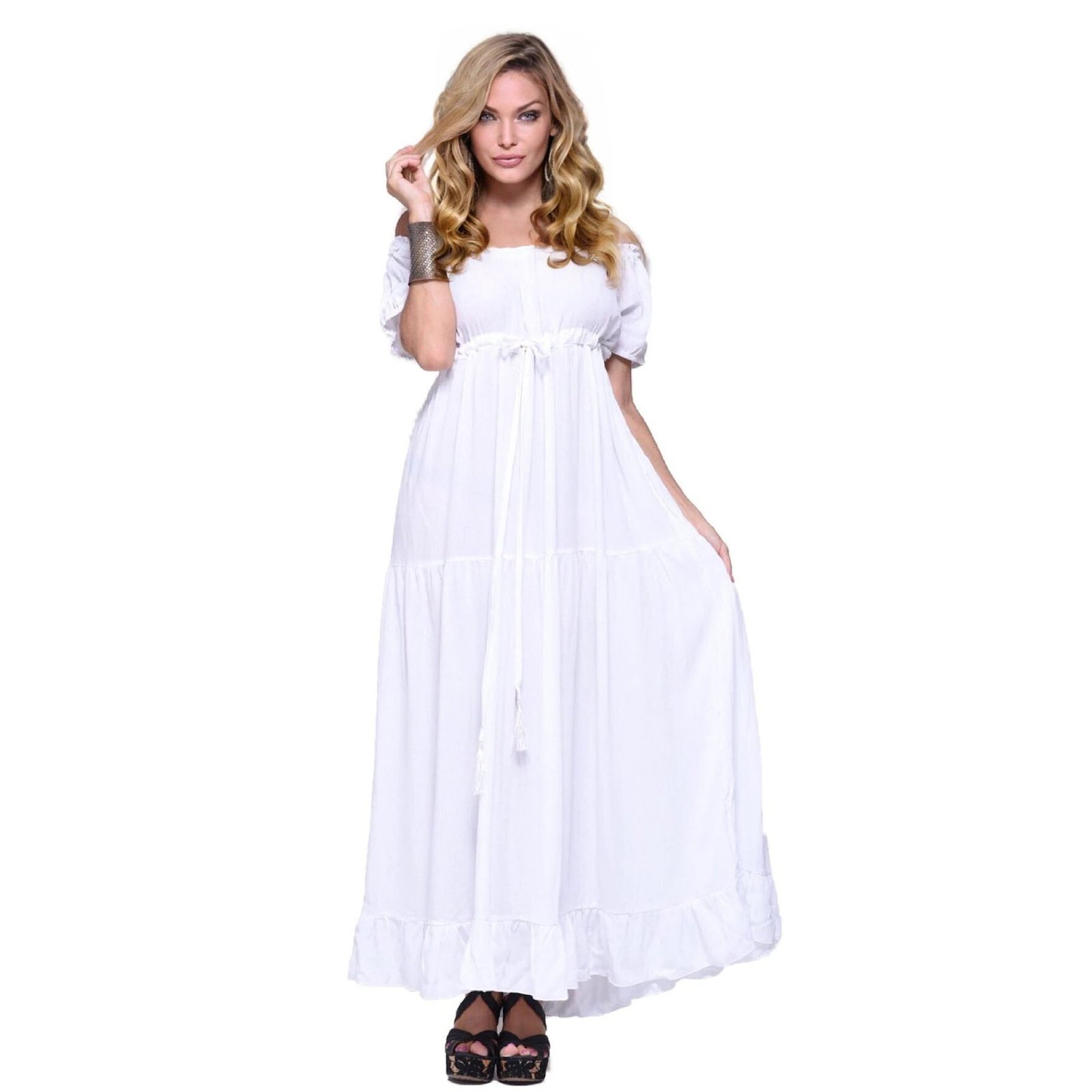 SHORT PEASANT DRESS WAVE YOUR WAND