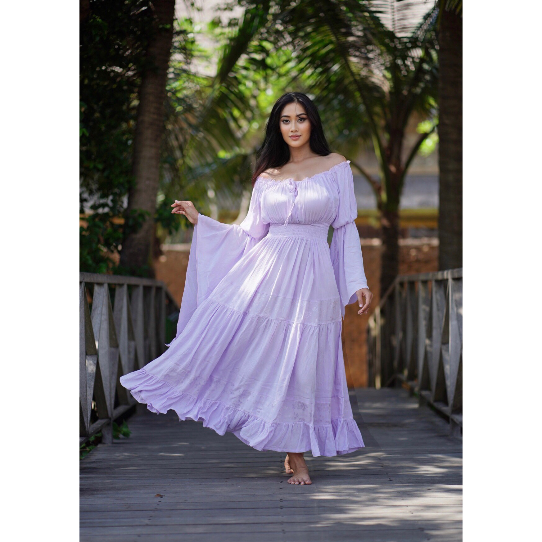 Persephone Gorgeous Boho Lace Maxi Dress – Weekend Vibes Apparel