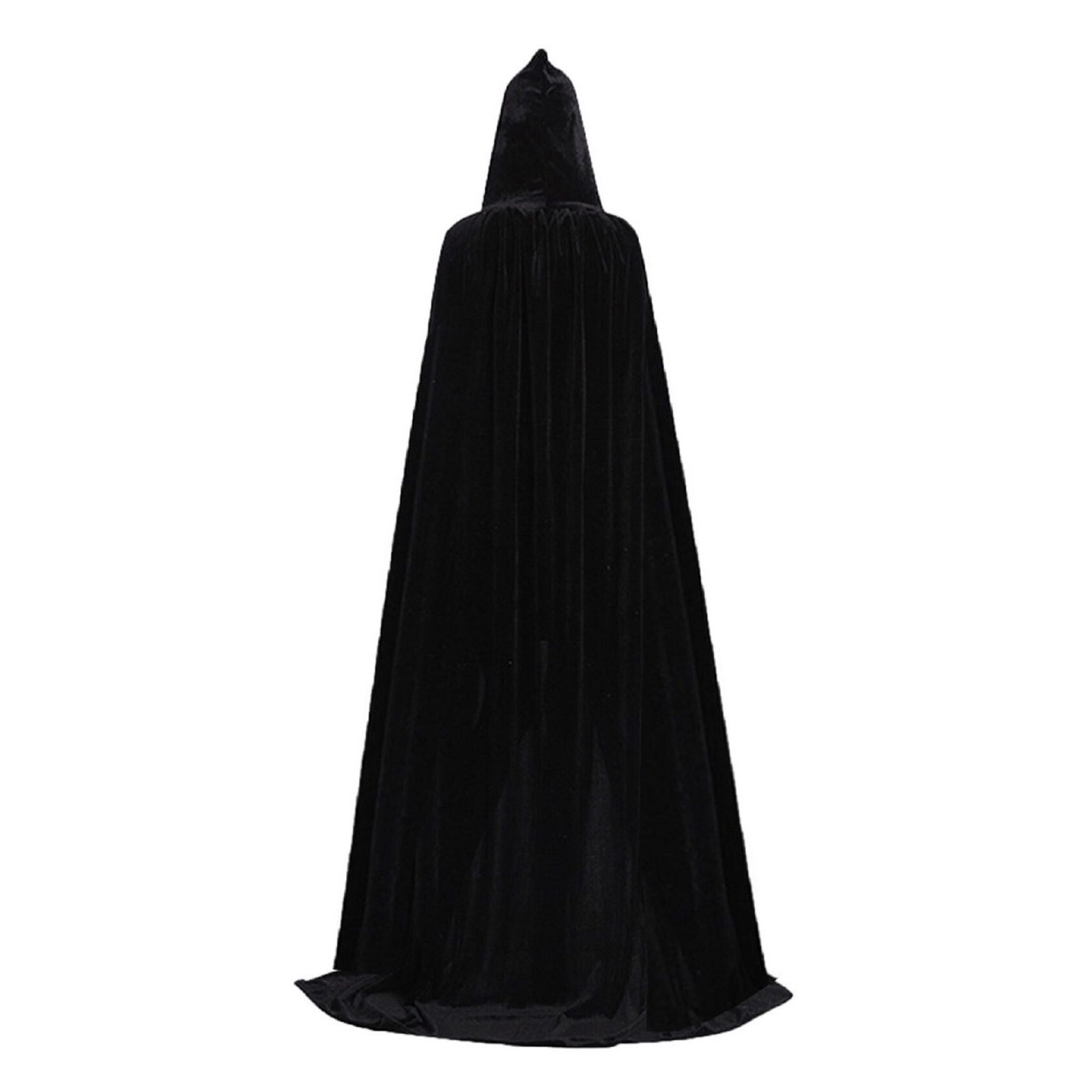 Costume Cape, Black Cape, Hooded Cape, Fairytale Fantasy Cloak, druid ...