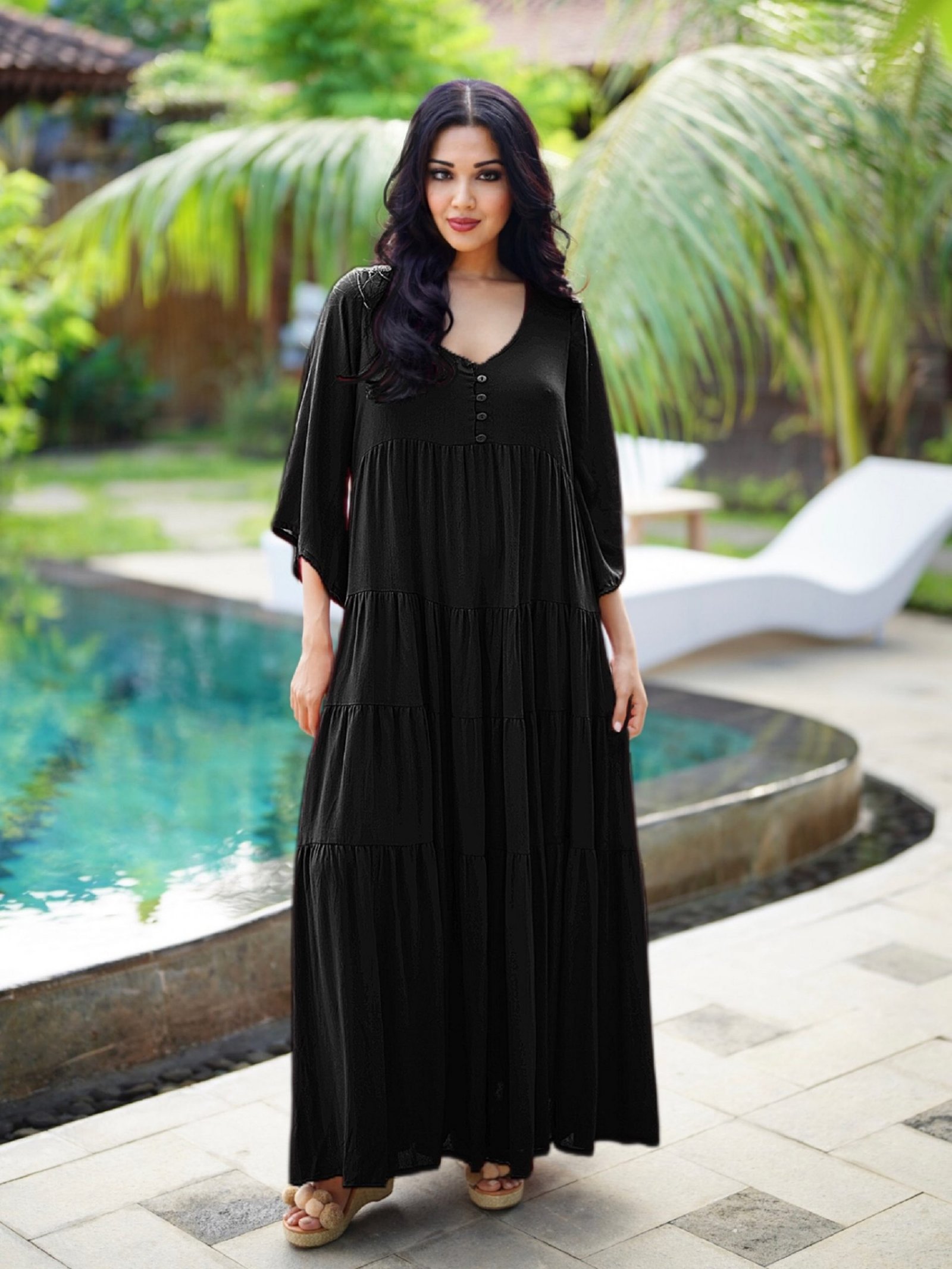 Black Gypsy Dress