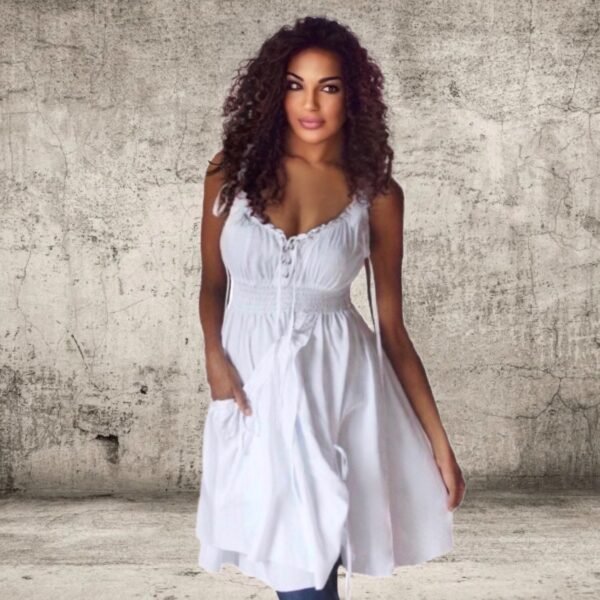 layering mini dress Addison Layer Mini Dress in Black Large